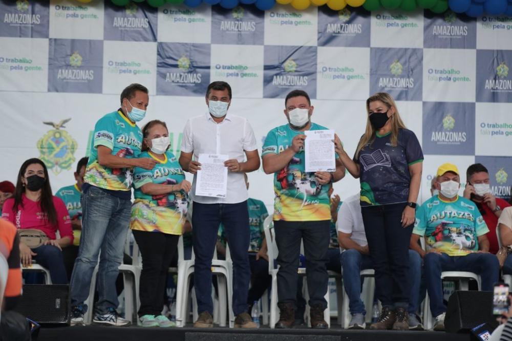 Wilson Lima faz anúncio de R$ 25 milhões para educação em Autazes