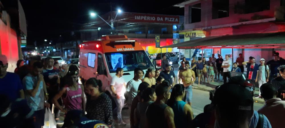 Mototaxista atropela criança e atinge adolescente no bairro João Paulo 2