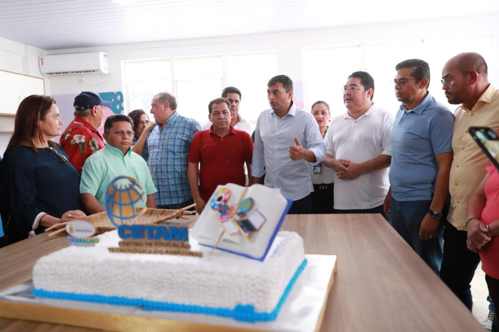 Wilson Lima inaugura unidade do Cetam com cursos profissionalizantes em Benjamin Constant