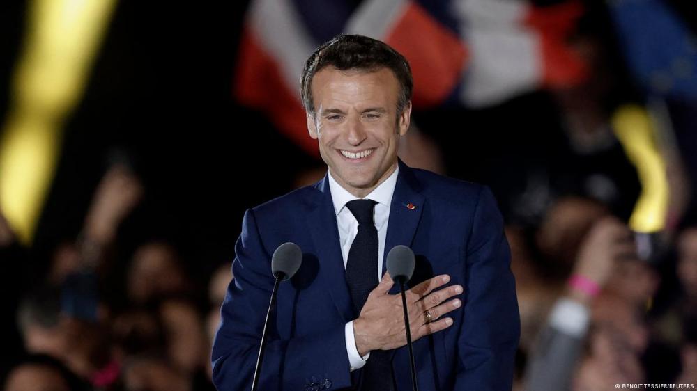 Emmanuel Macron é reeleito presidente da França com 58,54% dos votos