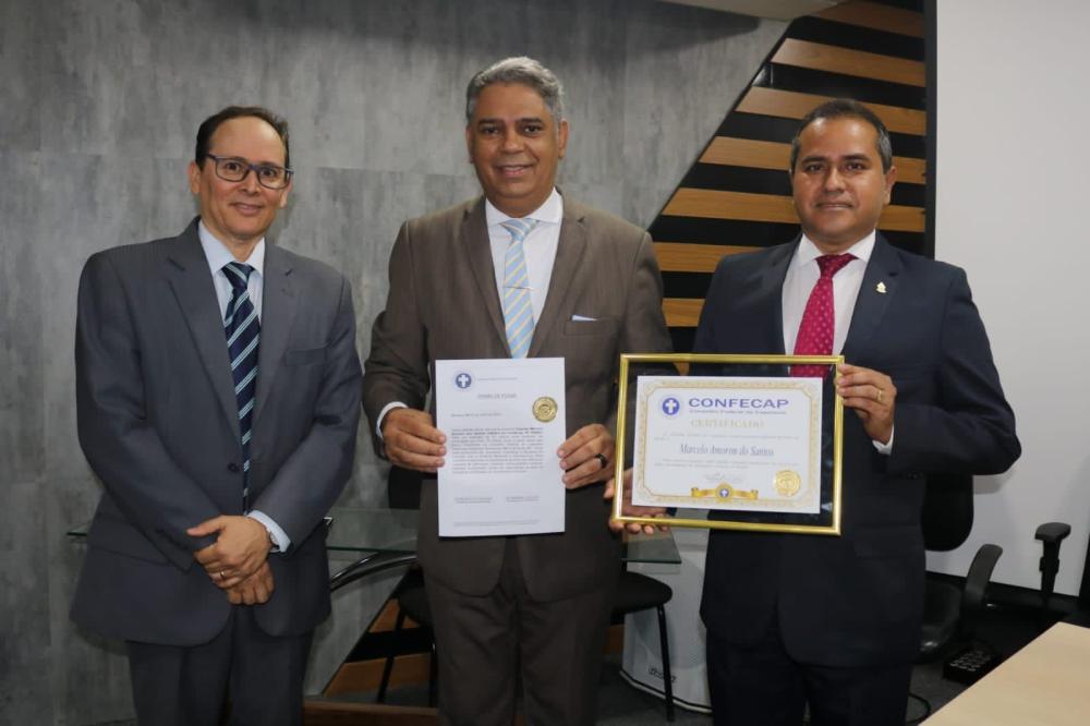 Pastor Marcello Amorim toma posse como presidente do Conselho Federal de Capelania do AM e RR 