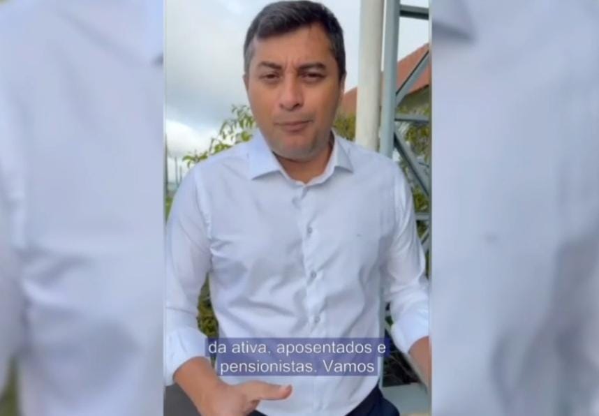 Wilson Lima anuncia antecipação de 50% do décimo terceiro para servidores do AM