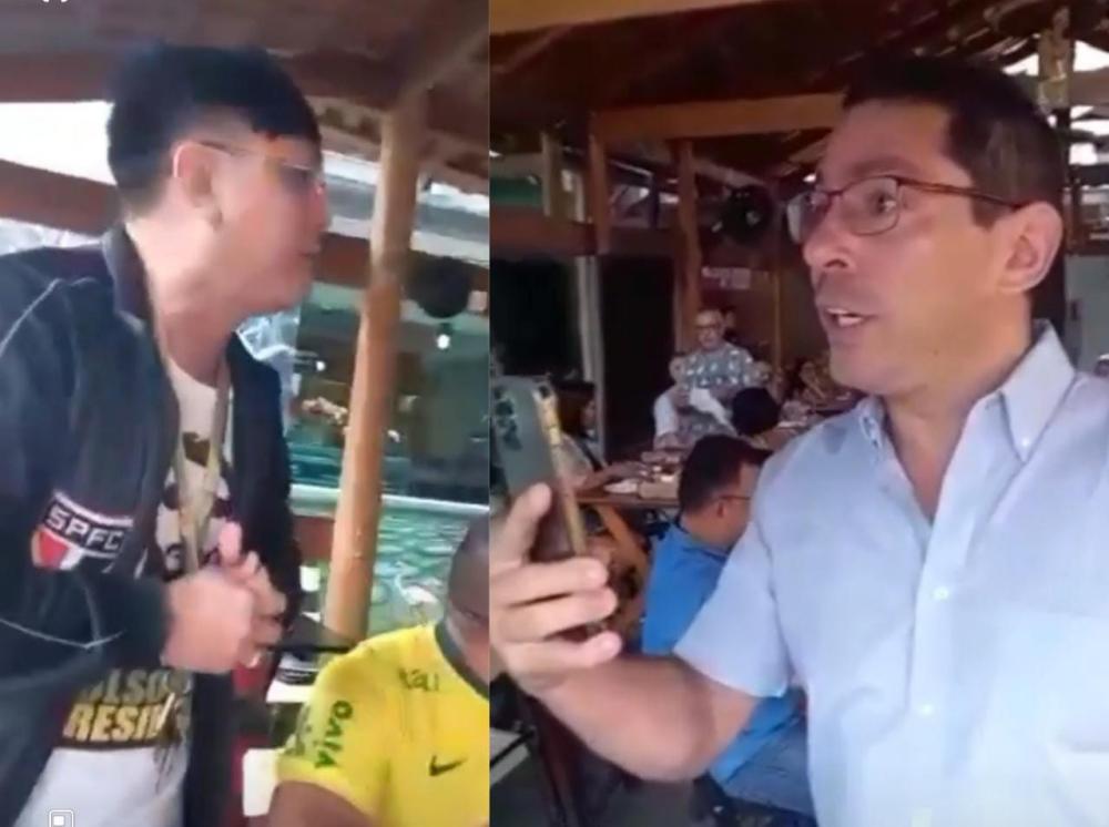 Marcelo Ramos é confrontado por morador em Tefé: “O senhor não pode me intimidar”, diz o homem