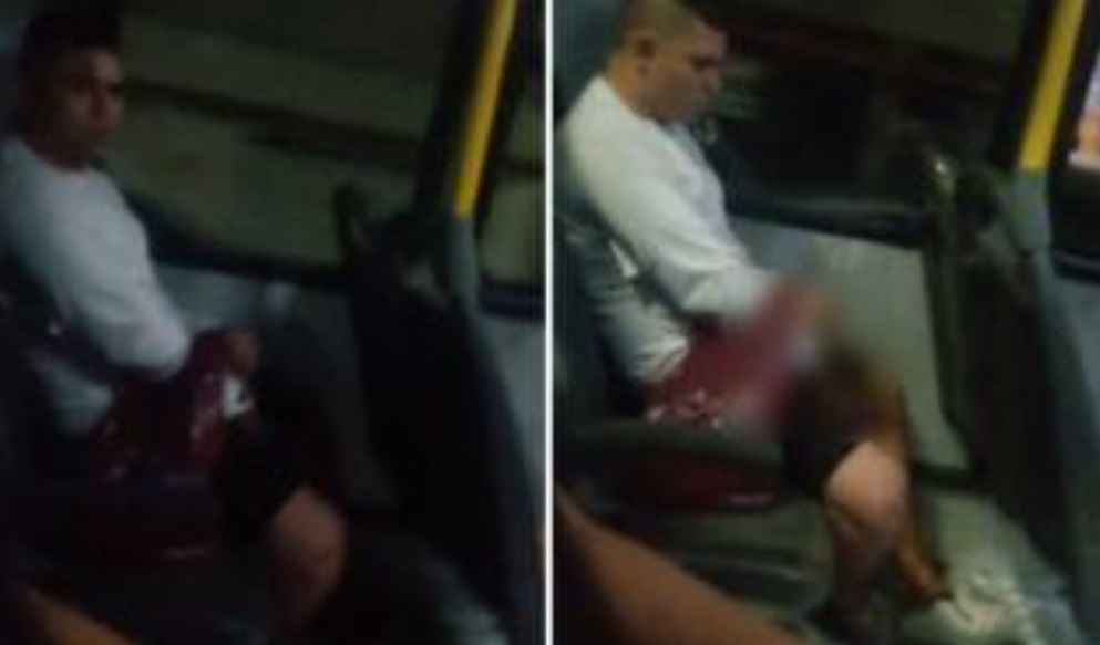 Em ônibus, duas jovens sofrem assédio sexual por um homem que entregava panfleto religioso
