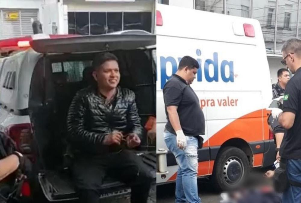 Homem embriagado mata motorista de ambulância e atropela cadeirante, em Manaus