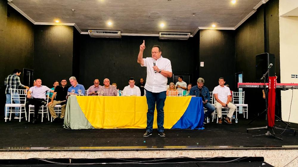 Deputado federal Silas Câmara lança sua pré-candidatura à reeleição