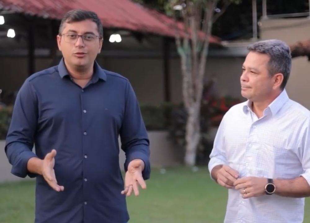 Wilson Lima anuncia Tadeu de Souza como seu vice na chapa à reeleição ao Governo