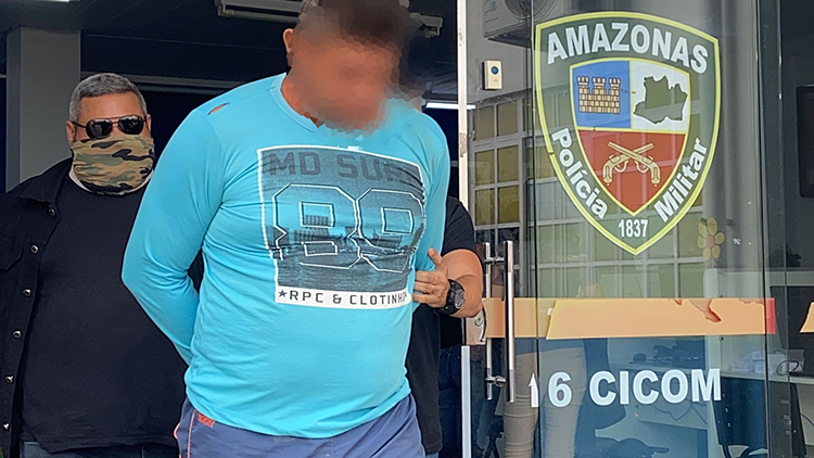 Homem é preso suspeito de estuprar amigo da filha, em Manaus
