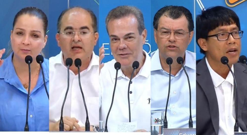 Último debate dos candidatos ao Governo do Amazonas tem a ausência de Wilson Lima e Amazonino Mendes