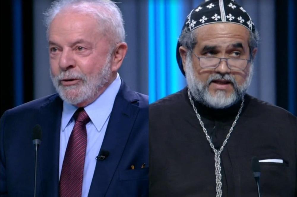 No debate presidencial, Lula chama Padre Kelmon de “padre fantasiado” durante discussão; veja o vídeo