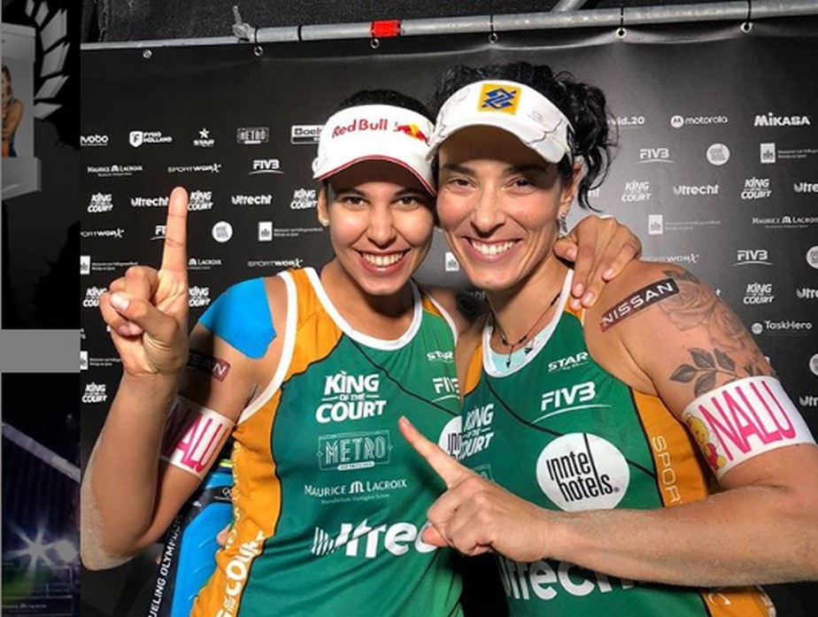 Após seis meses paradas, Ágatha e Duda são as grandes campeãs de torneio na Holanda