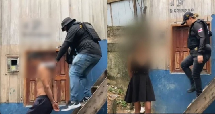 Casal é preso após tentar vender bebê venezuelano por R$ 1.500 reais, em Manaus