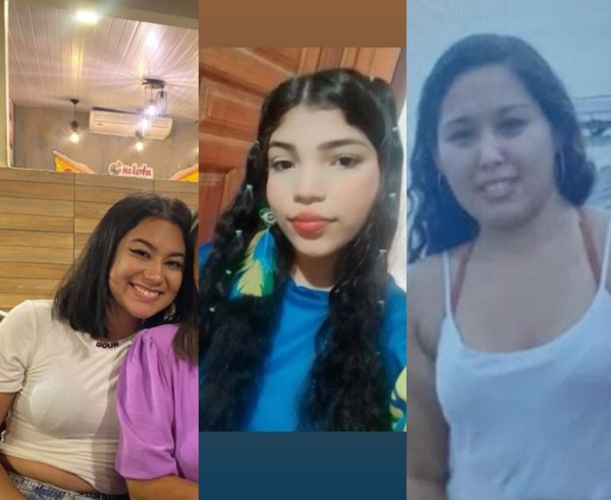 Polícia pede ajuda para encontrar mulher e duas adolescentes desaparecidas
