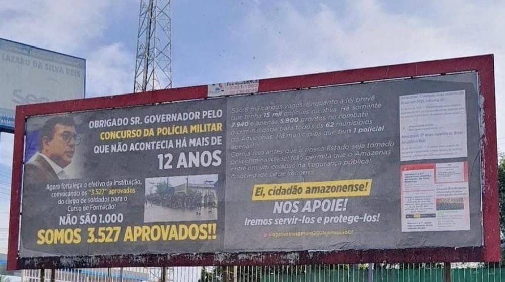 Outdoors cobram governador para chamar os 3.527 aprovados da PM de 2021