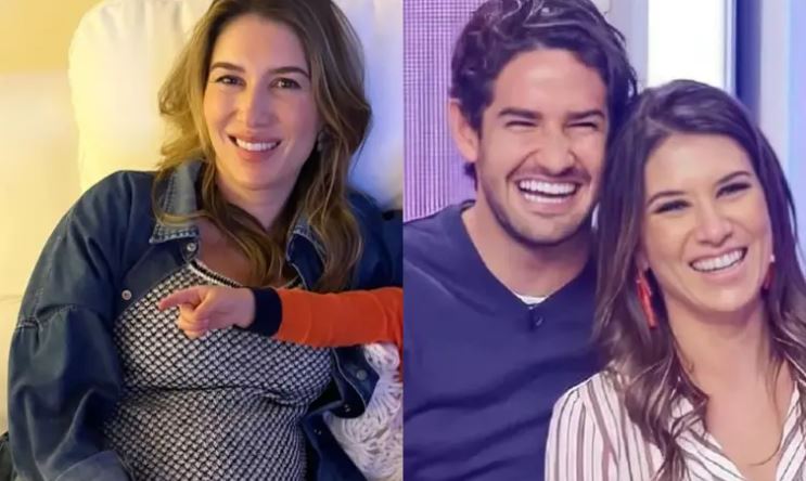 Pato posta foto de Rebeca Abravanel mostrando barriga de grávida; será o 15° neto de Silvio Santos