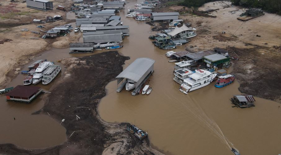 SECA SEVERA: Rio Negro chega ao menor nível já registrado na história nesta segunda