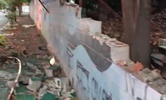 Homem morre após muro desabar durante fortes chuvas na cidade de São Paulo