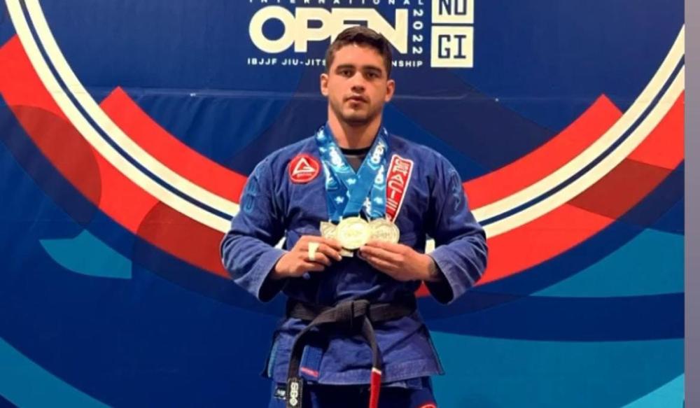 Natural de Manaus, lutador de Jiu-Jitsu Bruno Vieira conquista medalhas nos EUA e se prepara para o PAN de 2024