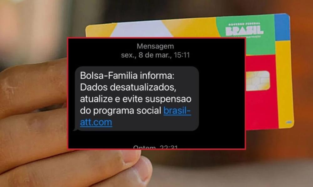 Prefeitura alerta sobre golpe do SMS falso com mensagem de atualização do Bolsa Família 