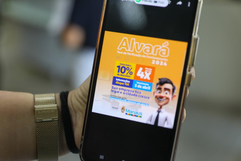 Taxa do Alvará vence nesta sexta-feira sem incidência de juros e multa