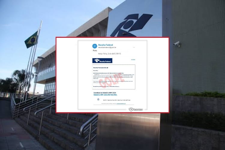 Receita Federal emite alerta sobre nova tentativa de golpe usando o nome da instituição