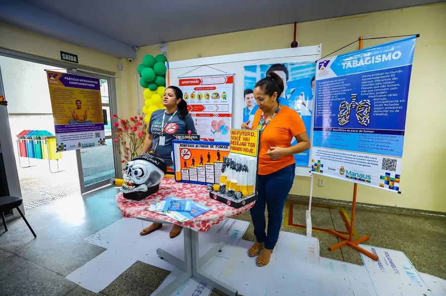 Caminhada na Ponta Negra traz conscientização sobre o combate ao tabagismo 