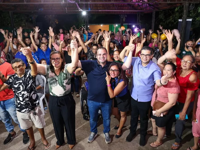 Pré-candidato Roberto Cidade recebe apoio da população e sobe nas pesquisas, em Manaus