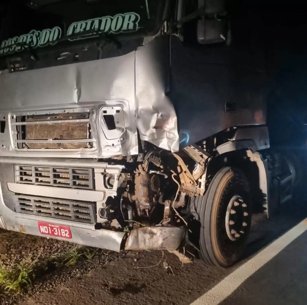 Motoqueiro morre em grave acidente com carreta na BR-174