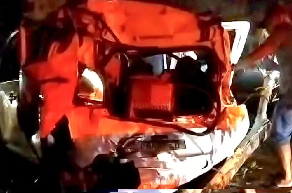 Grave acidente com carreta na BR-174 na noite de Natal