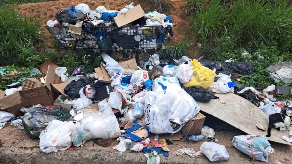 Moradores de Manaus reclamam a falta de coleta de lixo em vários bairros