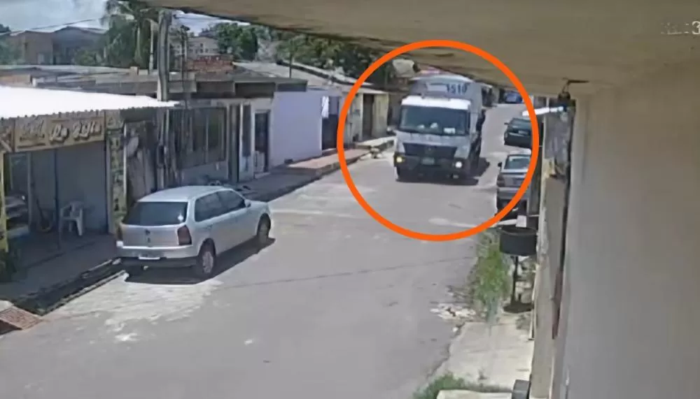 Menina de 6 anos morre ao ser atropelada por caminhão de lixo no União da Vitória; Veja vídeo