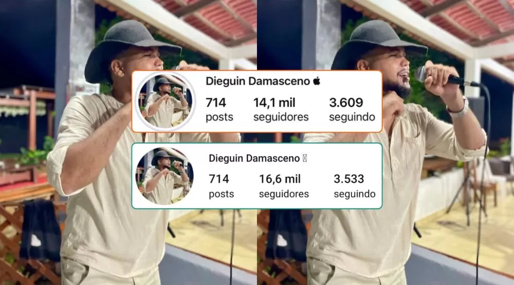 Após denúncia de agressão, Diego ganha mais de 2,5 mil seguidores em rede social