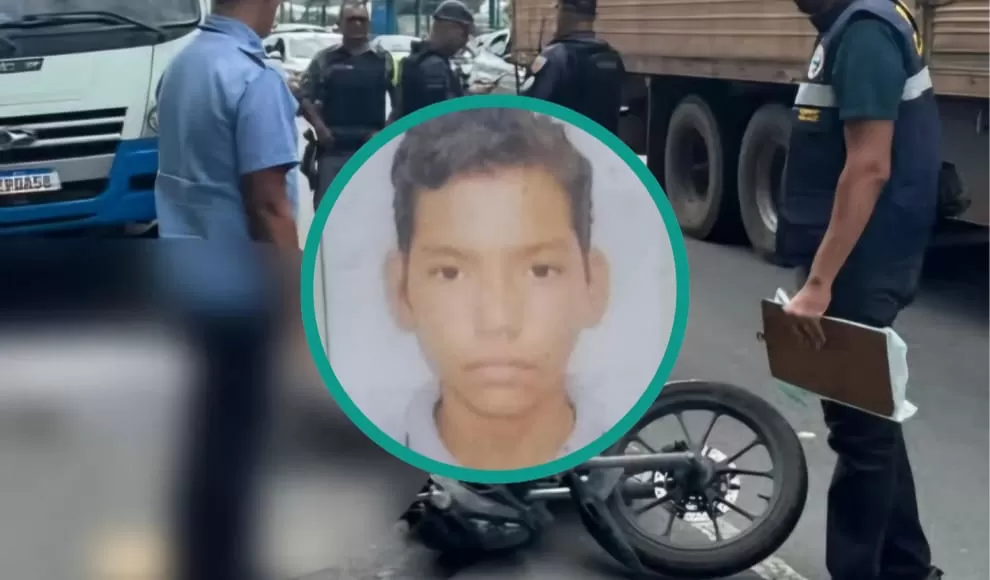 Motociclista morre e mulher fica ferida em acidente na Torquato Tapajós; veja vídeo 