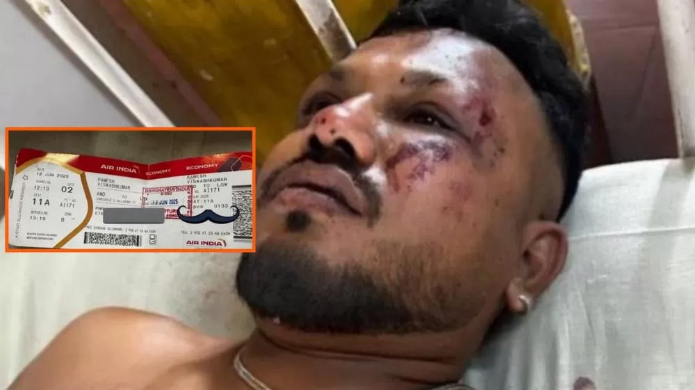 Saiba a estratégia usada pelo único sobrevivente do acidente aéreo na Índia