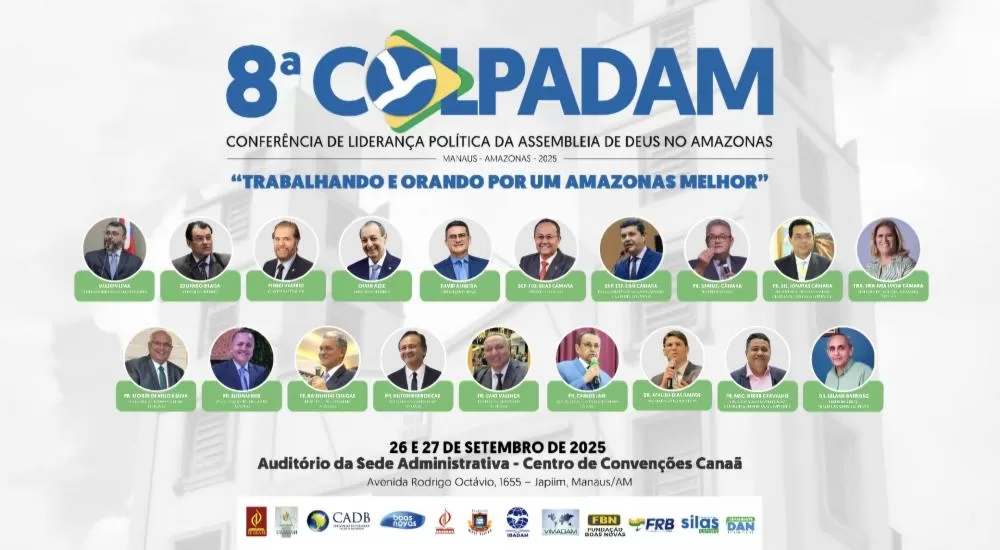 IEADAM realiza 8ª COLPADAM no Centro de Convenções Canaã em Manaus 