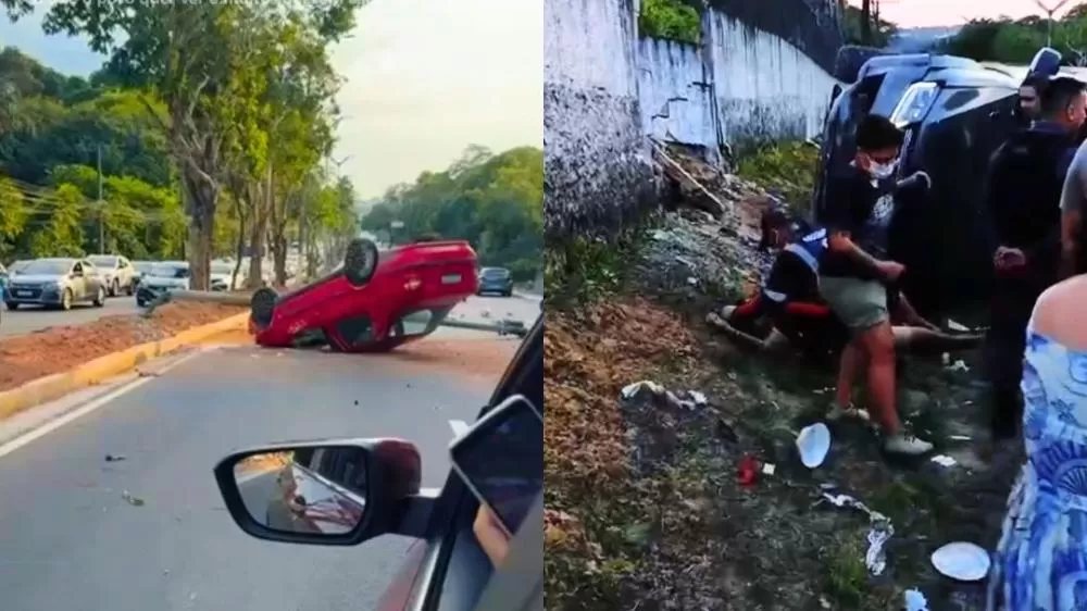 Alta velocidade e imprudência: racha causa duas mortes na zona Oeste de Manaus