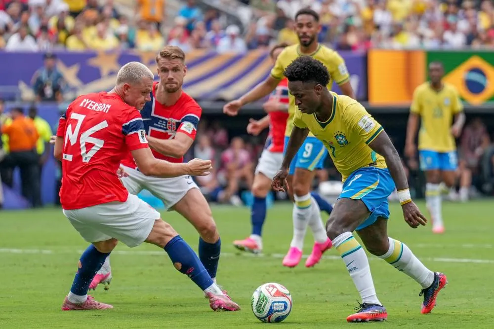 Seleção Brasileira criou chances, mas não superou a Noruega Créditos: Nelson Terme / CBF