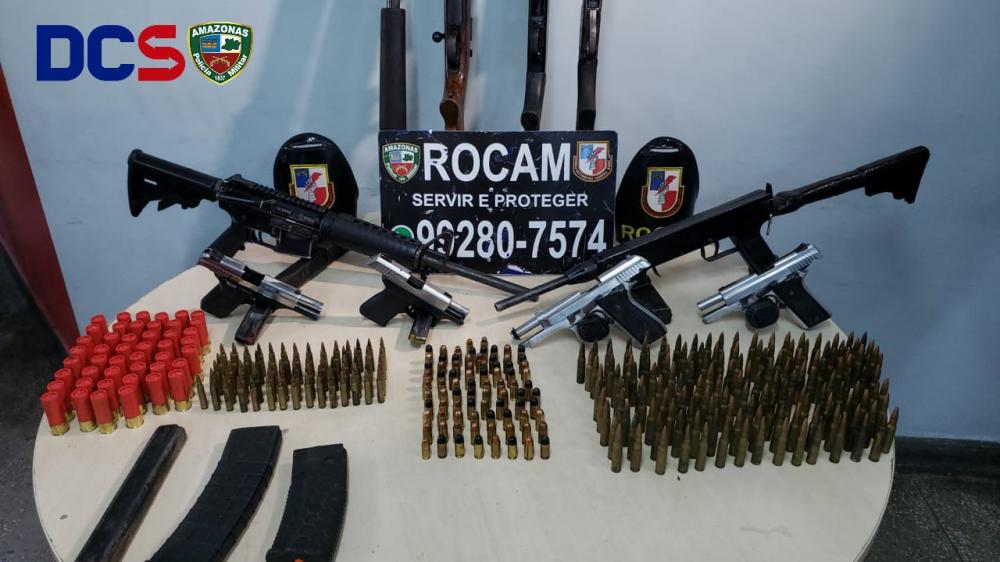 PM prende fugitivo com 10 armas e 345 munições na Zona Leste