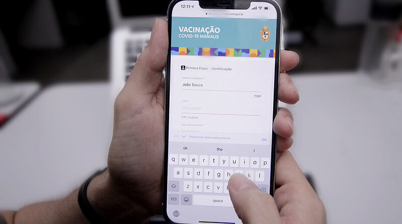 Prefeitura de Manaus abre cadastro para grávidas e purpúreas serem imunizadas