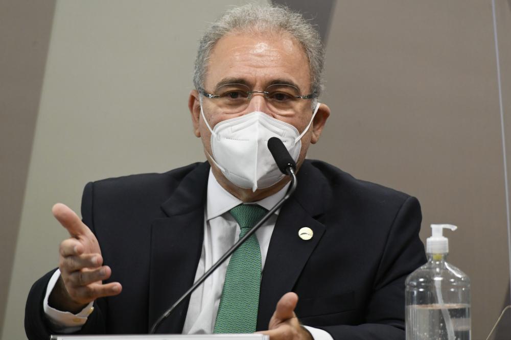 Marcelo Queiroga faz alerta sobre os riscos da nova variante indiana da Covid-19