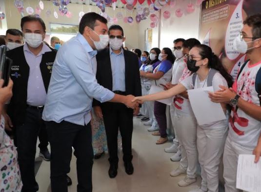 Wilson Lima inaugura Centro de Parto Normal do Instituto da Mulher Dona Lindu, em Manaus