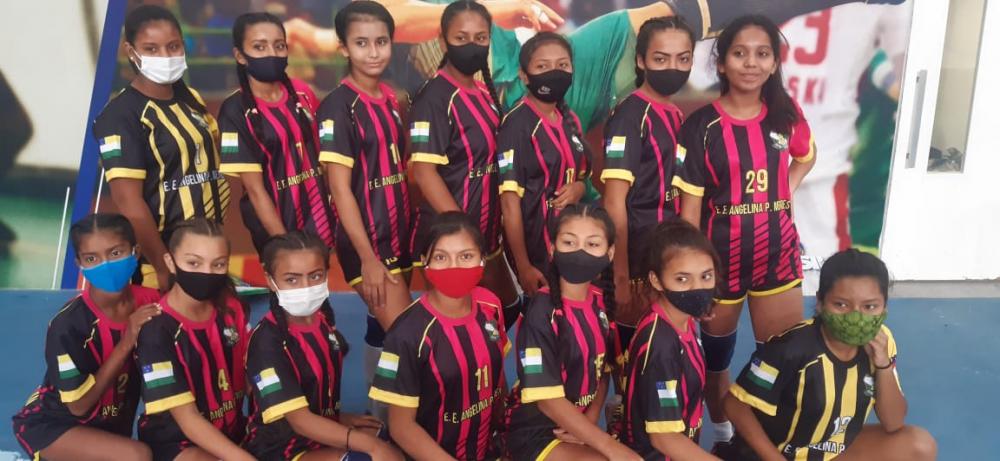 Vitória: Equipe feminina de Barcelos vence o Maranhão no handebol e fica entre as 5 melhores do país nos JEB's 