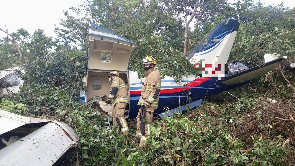 Aeronave com cinco pessoas cai em fazenda no Distrito Federal