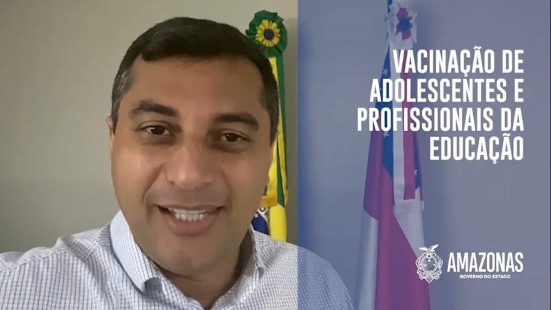 Vacinação para adolescentes e profissionais da educação.